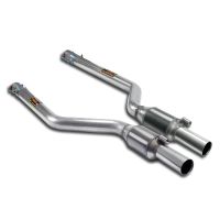 Supersprint Front exhaust with Metallic catalytic converter right + left  fits for BMW E93 Cabrio M3 4.0 V8 07 -> Supercharger conversion