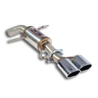 Supersprint Rear exhaust Right -Racing- 100x75 fits for BMW E93 Cabrio 335is Bi-turbo (326 Hp Motore N54) 10 - 13