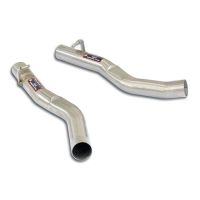 Supersprint connecting pipe setkit Lightweight fits for BMW F96 X6 M Competition X-Drive 4.4i V8 (S63M - 625 PS - Modelle mit OPF) 2020 ->