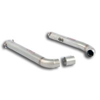 Supersprint Front pipes kit Right - Left for OEM kat fits for MERCEDES W204 C63 AMG V8 -Black Series- (517 Hp) 2012 -