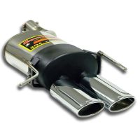 Supersprint Rear exhaust 120x80 fits for MERCEDES A209 Cabrio CLK 350 V6 (272 Hp) 05 - 09