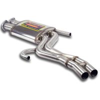 Supersprint Centre exhaust Stainless steel fits for ALPINA B10 (E34) Bi-Turbo 3.5i (6 cil.)  89 -  94
