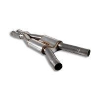 Supersprint Centre exhaust -X-. fits for AUDI A8 S8 QUATTRO 5.2i V10 (450 PS) 06 ->