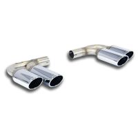 Supersprint Endpipe kit Right + Left 4 exit 90x70 fits for AUDI TT S QUATTRO Coupè/Roadster 2.0 TFSi (275 Hp) 08 -14