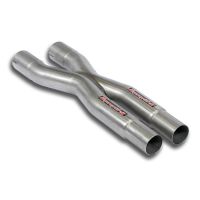 Supersprint front pipe Recht + Link X-Pipe fits for Daimler Eight LWB 4.0L V8 (294 PS) 98 -> 02