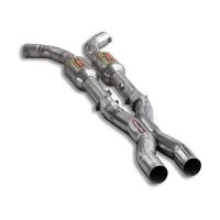 Supersprint Front exhaust -X- with  Metallic catalytic converter. fits for CORVETTE C6 6.2i V8 (437 PS) 07 -> 09