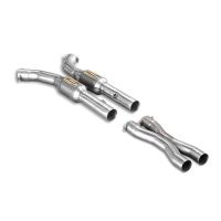 Supersprint Front exhaust -X- with  Metallic catalytic converter. fits for CORVETTE Z06 7.0i V8