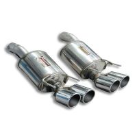 Supersprint Rear exhaust Racing Right OO 100 - Left OO 100. fits for CORVETTE Z06 7.0i V8