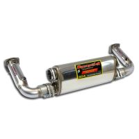 Supersprint Rear exhaust Right - Left -Sport-(Replaces catalytic converter) fits for PORSCHE 991 Turbo S Exclusive Series 3.8i (607 Hp) 2017 ->
