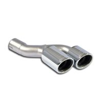 Supersprint Connecting pipe kit Left + endpipe OO90 fits for PORSCHE 997 Carrera 3.6i (345 PS) 09 -> 12