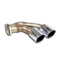 Supersprint Endpipes kit Right OO90 fits for PORSCHE 991 Turbo S 3.8i (560 PS) 2013 -> 2015