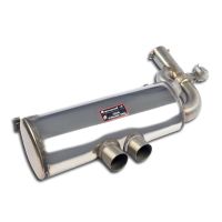 Supersprint Rear exhaust with valve fits for PORSCHE 718 BOXSTER 2.0i Turbo (300 PS) 2016 -> (mit klappe)