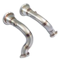 Supersprint Downpipe right + left(for catalyst  replacement) fits for PORSCHE 536 CAYENNE Coupè Turbo 4.0L V8 (550 PS) 2019 -> (Racing)
