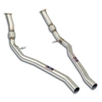 Supersprint front pipe right + left fits for PORSCHE 536 CAYENNE Coupè Turbo 4.0L V8 (550 PS) 2019 -> (Racing)