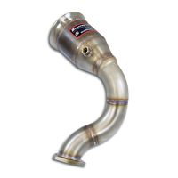 Supersprint Downpipe left + Sport Metallcatalyst  fits for PORSCHE 536 CAYENNE Coupè Turbo 4.0L V8 (550 PS) 2019 -> (Racing)