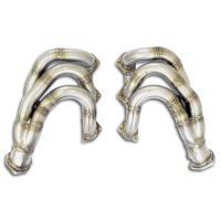 Supersprint manifold  right + left (for orignial 1° catalyst  replacement) fits for PORSCHE 718 CAYMAN GT4 Sports Cup Edition 4.0L (420 PS - Modelle mit GPF) 2020 -> (mit klappe)