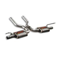 Supersprint Rear exhaust Right + Left -Racing- fits for VW TOUAREG 6.0i W12 05 - 09