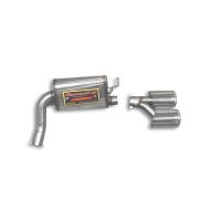 Supersprint Rear exhaust Right 120x80 fits for MERCEDES W211 E 280 CDi (Berlina + S.W.) 06-09