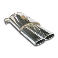 Supersprint Rear exhaust Right 120x80 fits for MERCEDES W221 S320 CDi V6 05 - 08