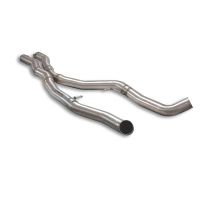 Supersprint Centre pipes Kit fits for BMW E93 Cabrio 335d (286 Hp) 06 -