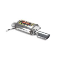 Supersprint Rear exhaust Left O 90 fits for BMW E93 Cabrio 335is Bi-turbo (326 Hp Motore N54) 10 - 13