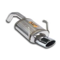 Supersprint Rear exhaust 120x80 STEEL 409 fits for FIAT 500 1.4i 16V (100 Hp) 07 - 13