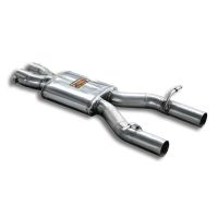 Supersprint Centre exhaust Right - Left fits for MERCEDES W204 C63 AMG V8 (Berlina + S.W.- 456 Hp) 2007 -(Cat.-Back)