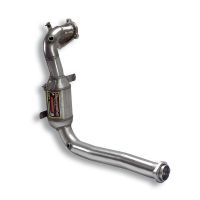 Supersprint Turbo downpipe kit + Metallic catalytic converter fits for 595 ABARTH 1.4T -Trofeo Edition- (140 Hp) 2015 -