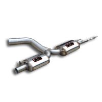 Supersprint Rear exhaust -Racing- right - left fits for VW GOLF VI GTI 2.0 TSI (211 Hp) 09 - (Ø65mm)