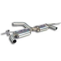 Supersprint Rear exhaust -Racing- right - left fits for AUDI A3 8P Sportback 1.8 TFSi (160 Hp) 08 -