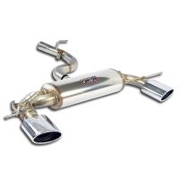 Supersprint Rear exhaust right - left with valve, endpipes 150x105 fits for AUDI TT S QUATTRO Coupè/Roadster 2.0 TFSi (272 PS) 08 ->14 (Ø76mm) (mit klappe)