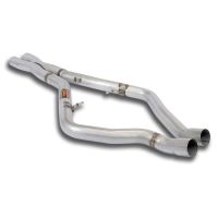 Supersprint Centre pipe Right - Left -X-Pipe- fits for BMW E70 X5 M V8 Bi-Turbo (555 Hp) 2010 - 2013