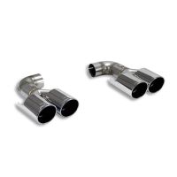 Supersprint Endpipes kit OO90 Right- OO90 Left fits for BMW E70 X5 M V8 Bi-Turbo (555 Hp) 2010 - 2013