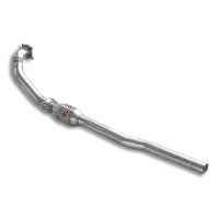 Supersprint Turbo downpipe kit with Metallic catalytic converter 200 CPSI EURO 5 fits for VW TIGUAN 4-Motion 2.0 TFSI (200-210 Hp) 08 -