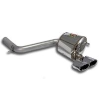 Supersprint Rear exhaust Right 120x80 fits for MERCEDES W204 C63 AMG V8 (Berlina + S.W.- 456 Hp) 2007 -(Cat.-Back)