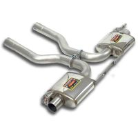 Supersprint Rear exhaust Right - Left -Racing- fits for PORSCHE 958 CAYENNE Turbo 4.8i V8 (520 Hp) 2014 -
