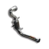 Supersprint Turbo downpipe kit + Metallic catalytic converter - (Manual gearbox) fits for 500 ABARTH 1.4T -695 Tributo Ferrari- (180 Hp) 2009 -