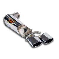Supersprint Rear exhaust Left 120x80 fits for MERCEDES X218 CLS Shooting Brake 500 V8 4.7i Bi-Turbo (408 Hp) 2012 -