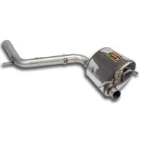 Supersprint Rear exhaust Right fits for MERCEDES C204 C 180 CGI Coupè (1.6i 156 Hp) 12 -