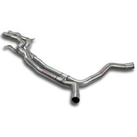 Supersprint middle pipe X-Pipe fits for AUDI A6 C7 4G (Limousine + Avant) Quattro 2.8 FSI V6 (204 PS) 2011 -> 2014