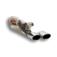 Supersprint Rear exhaust Right 120x80 fits for MERCEDES W211 E 500 / E 550 V8 (388 Hp 4v) (Berlina + S.W.) 06-09