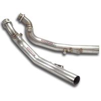 Supersprint Connecting pipes kit Right - Left for OEM manifold fits for MERCEDES W221 S500 / S550 V8 05 - 08