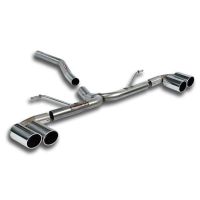 Supersprint Connecting pipe + rear pipe RightOO80 - LeftOO80 fits for BMW F22 225d (224 Hp) 2015 -