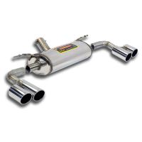 Supersprint Rear exhaust RightOO80 - LeftOO80 fits for BMW F30 LCI (Berlina) 330i X-Drive 2.0T (B48 252 Hp) 06/2015 -