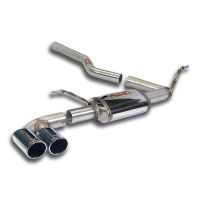 Supersprint Connecting pipe + rear exhaust OO80 fits for BMW F20 / F21 118d xDrive (143 Hp) 2013 - 2015