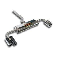 Supersprint Rear exhaust OO80 Right - OO80 Left fits for BMW F25 X3 20d (184 - 190 Hp) 2011 -