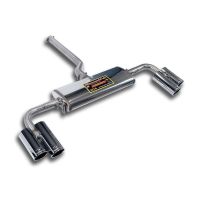 Supersprint Rear exhaust OO90 Right - OO90 Left fits for BMW F25 X3 30d (260 Hp) 2011 -
