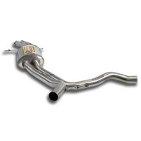 Supersprint middle muffler fits for AUDI RS7 Quattro 4.0 TFSi (560 PS) 2013 -> 2014 (Oversize)