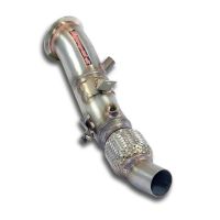 Supersprint Downpipe kit(Replaces catalytic converter) fits for BMW F32 LCI Coupè 418i (3 Zyl./ B38 -136 PS) 2016 ->