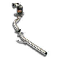 Supersprint Downpipe + sport catalyst (Outlet Ø55mm) fits for VW T-CROSS 1.5 TSI (150 PS - Modelle mit GPF) 2019 ->